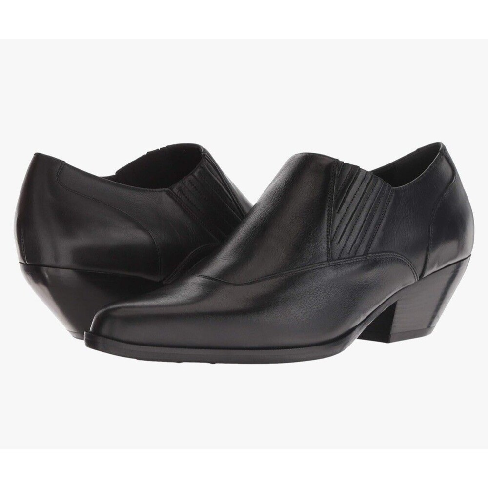 VINCE Women’s Eagan Size 7‎ Western Ankle Chelsea Bootie Black Pointed Toe